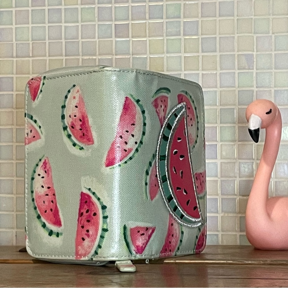 Cath Kidston "Watermelon" Small Bifold Wallet Snap Closure - Picture 4 of 5